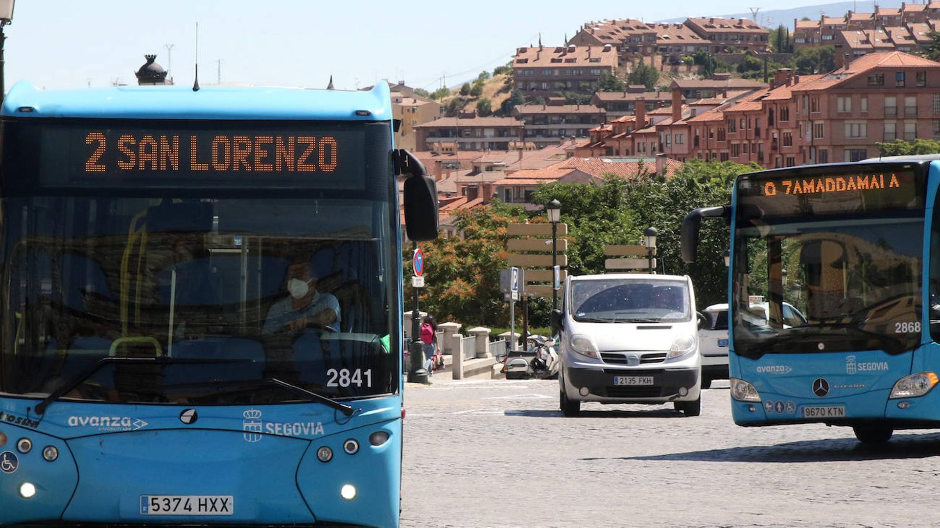Consulta aquí los horarios especiales de los autobuses de Segovia en